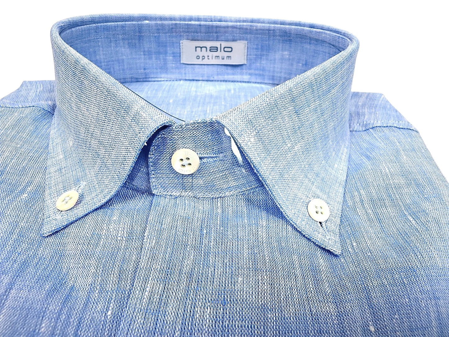 Malo Linen Button Down Shirt