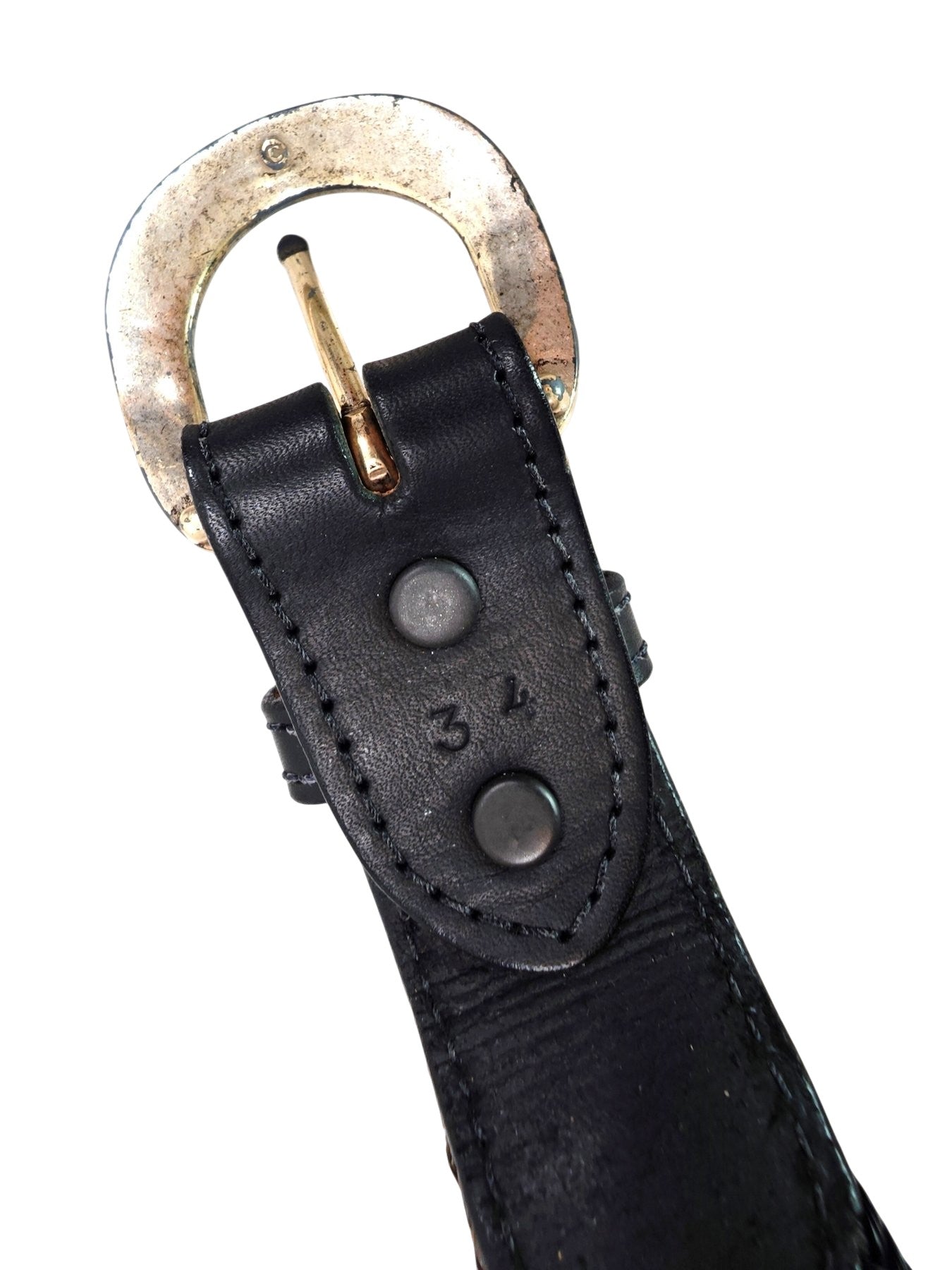 Waterfront Leather Nylon Belt