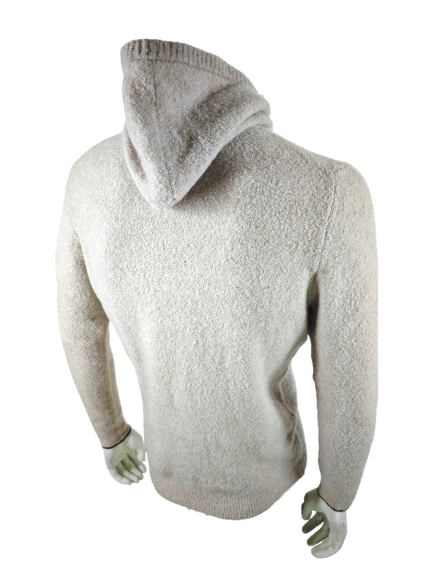 Fedeli Sweater with hoodie - 100% Cashmere