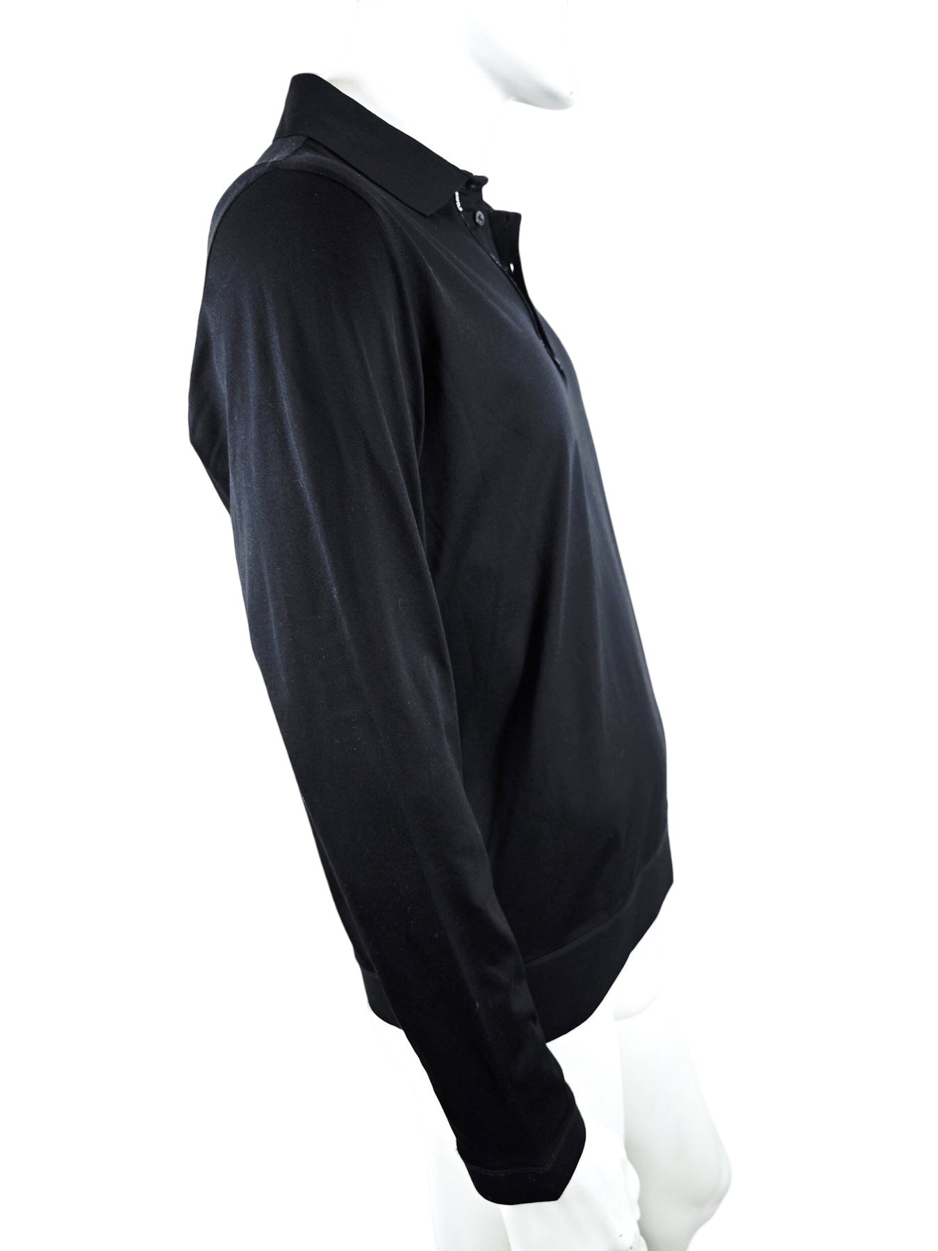 Karl Lagerfeld Long Sleeve Polo Shirt