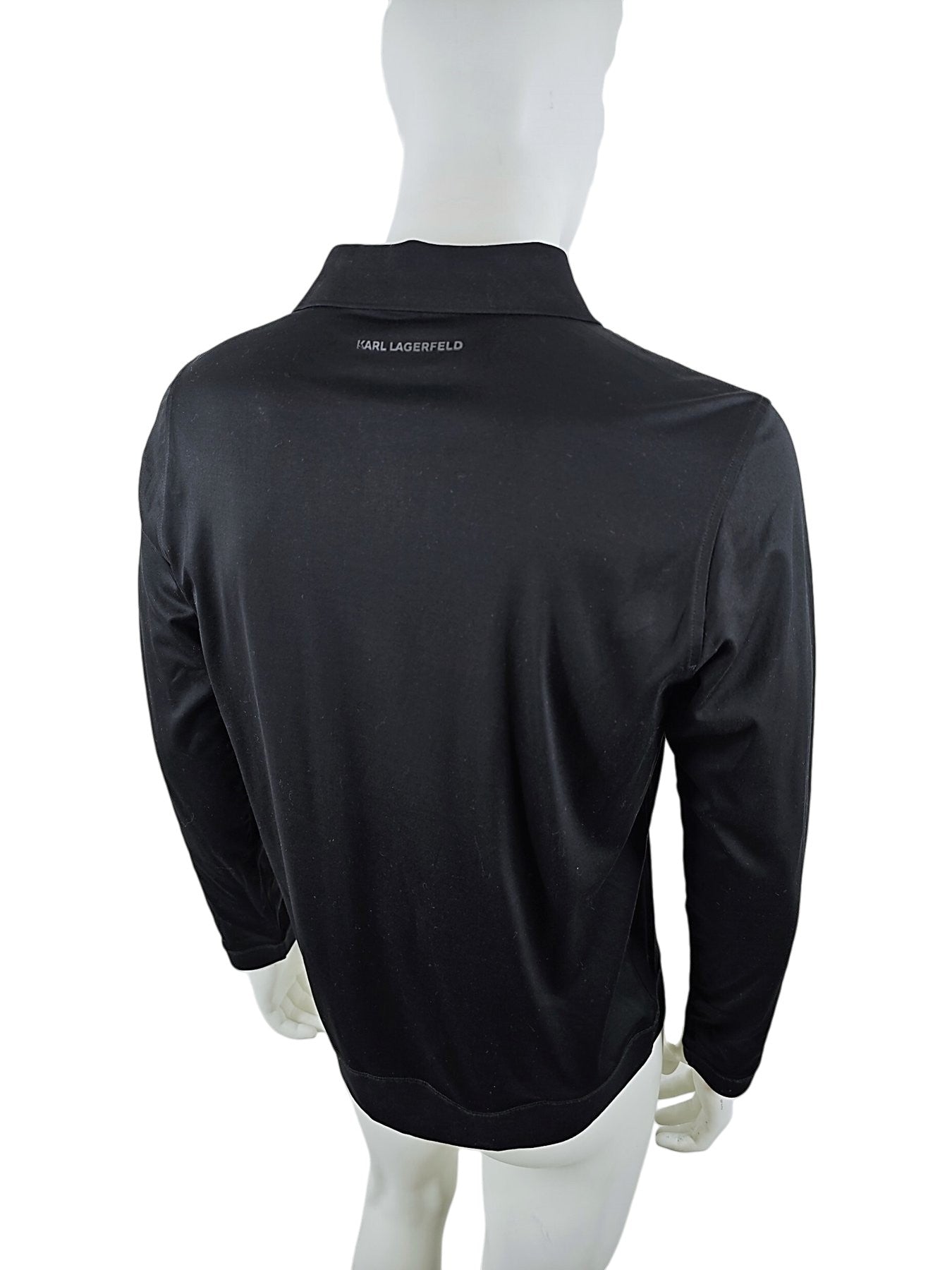Karl Lagerfeld Long Sleeve Polo Shirt