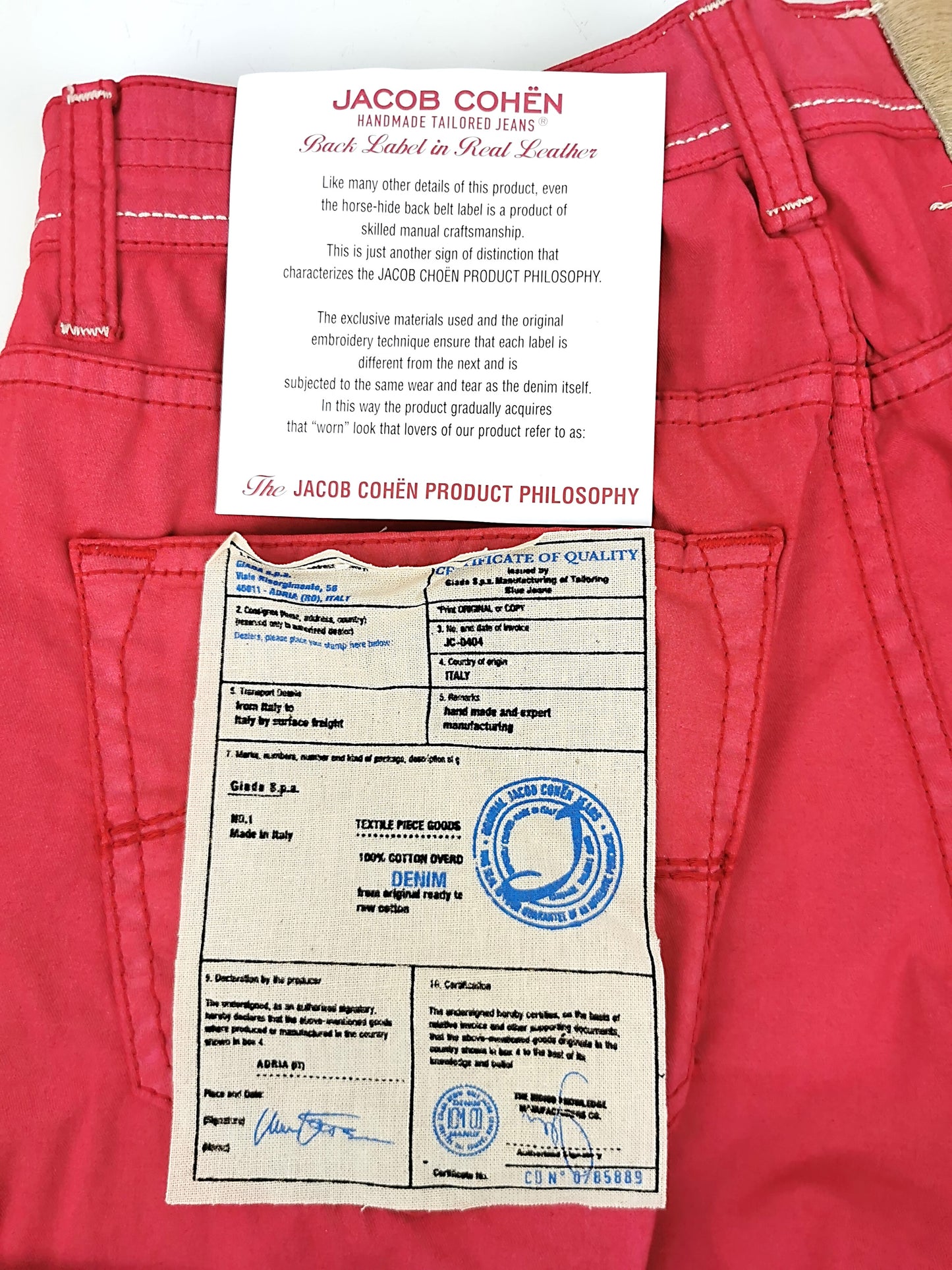 Jacob Cohen 610 Comfort Trousers