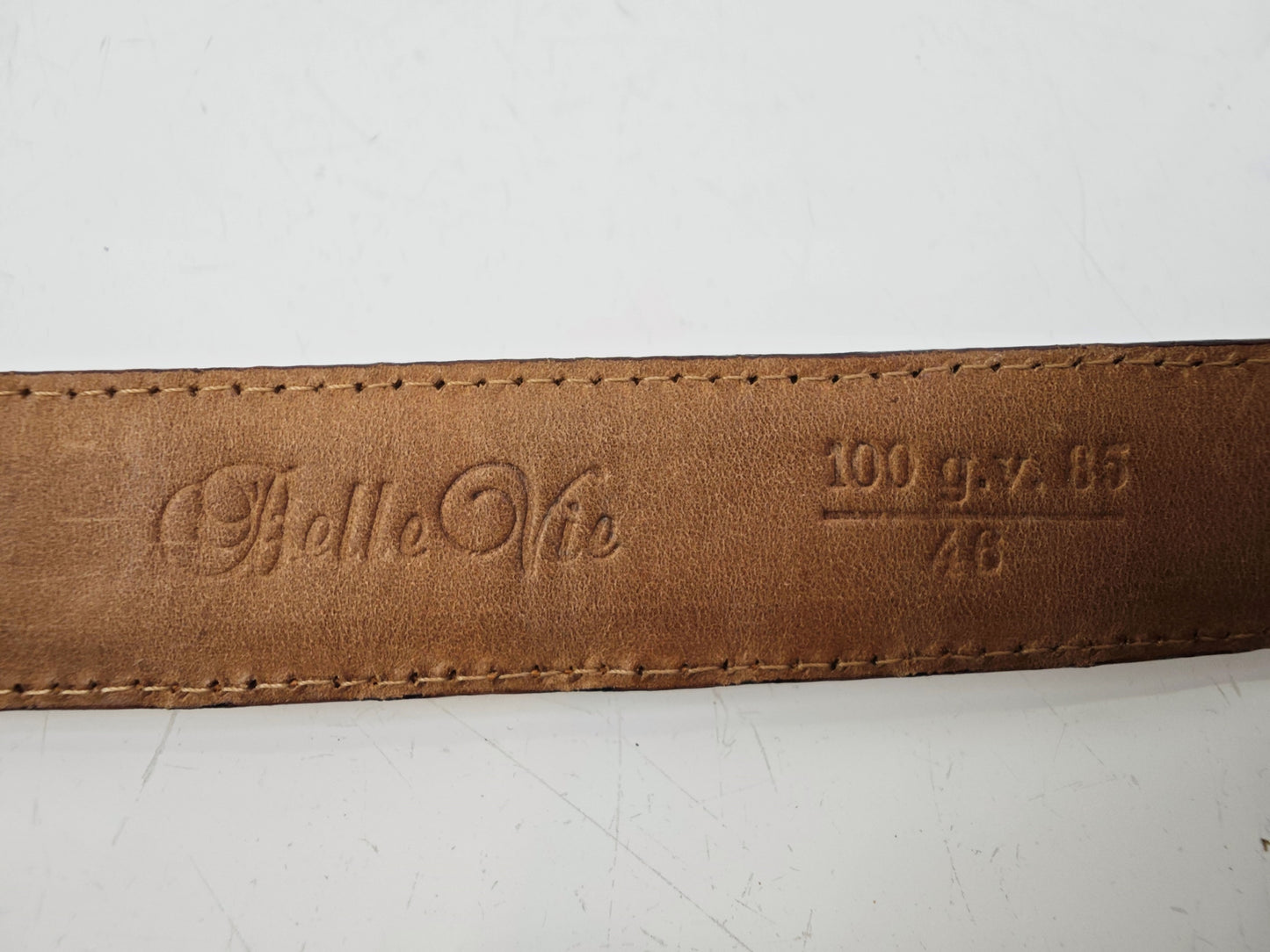 Belle Vie Belt - Crocodile Leather