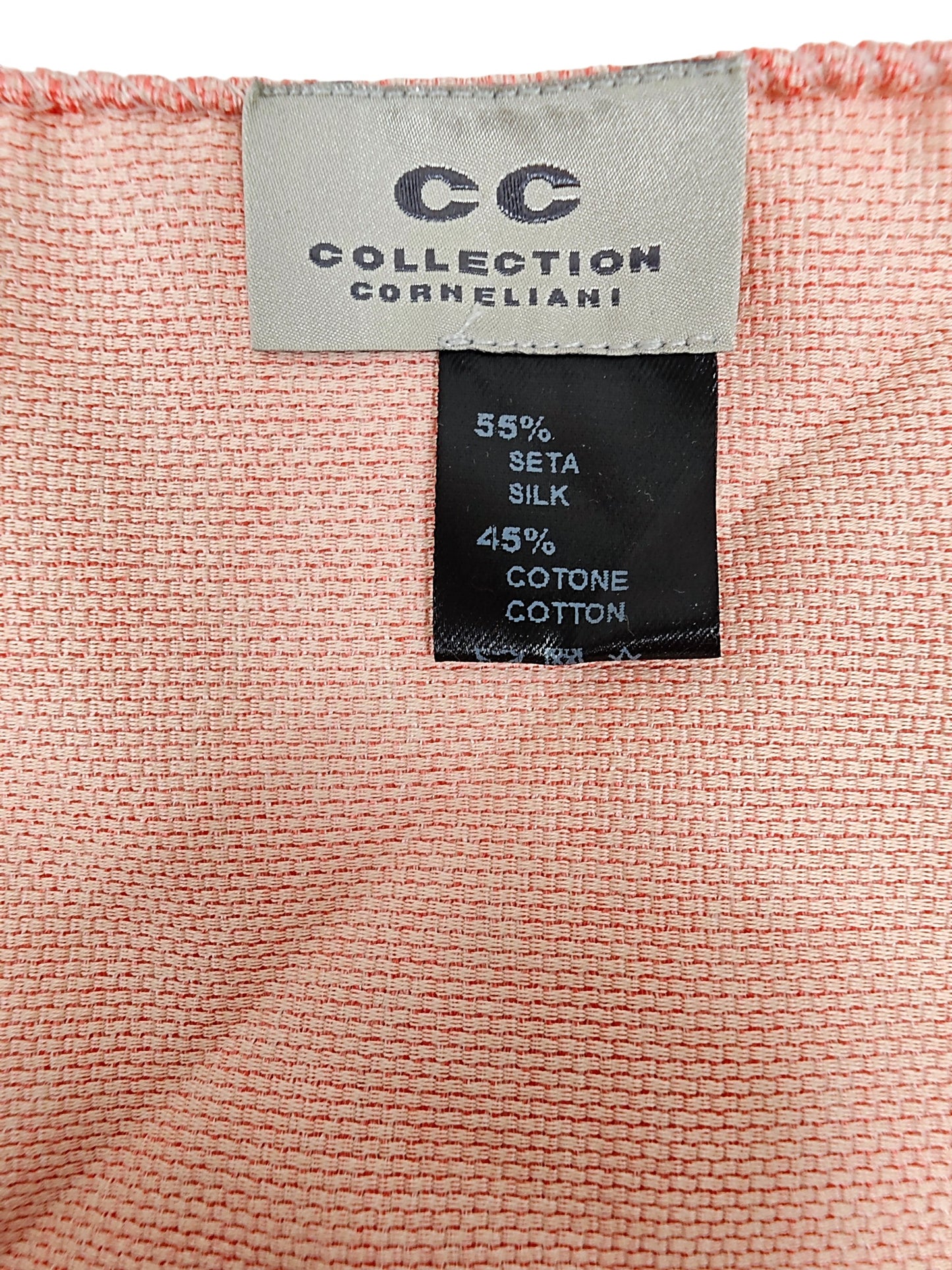 Corneliani CC Collection Silk/Cotton Pocket Square