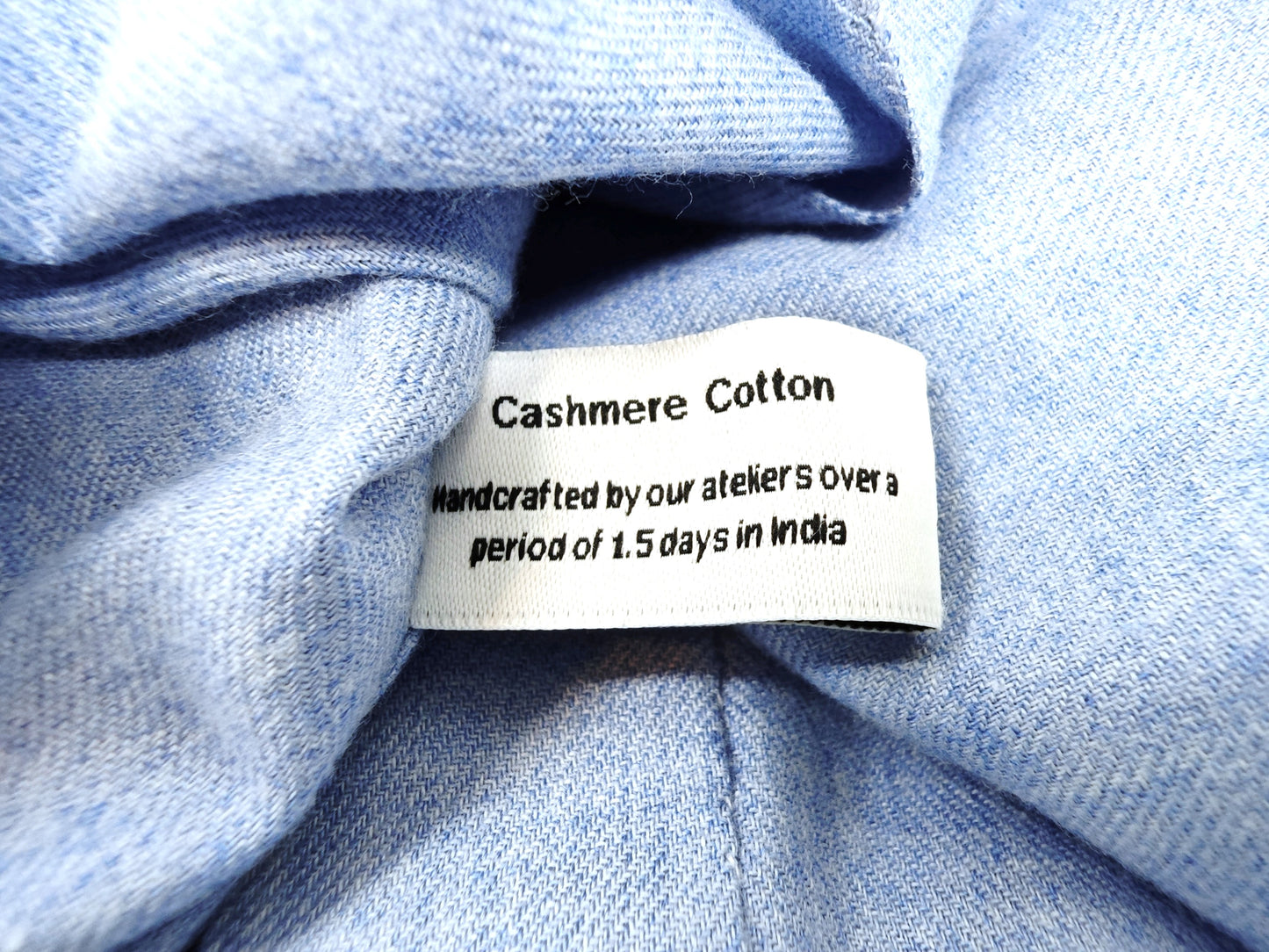 100 Hands Cashmere-Cotton Dress Shirt