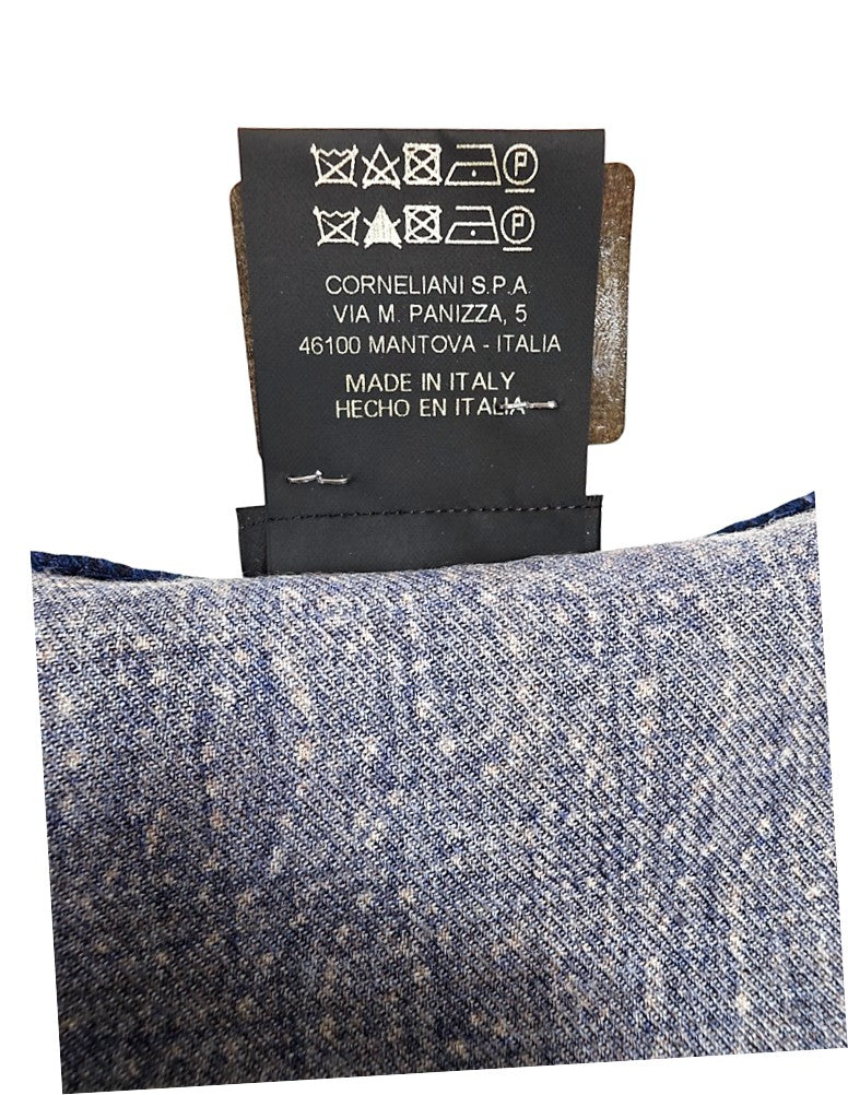 Corneliani Wool Pocket Square