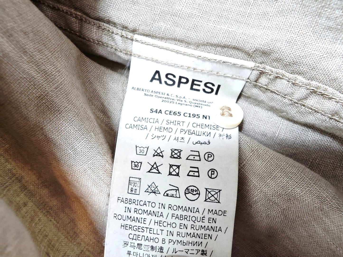 Aspesi Linen Shirt