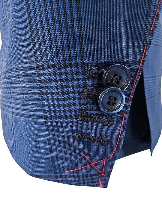 Luigi Melluso with Vitale Barberis Canonico fabric blazer