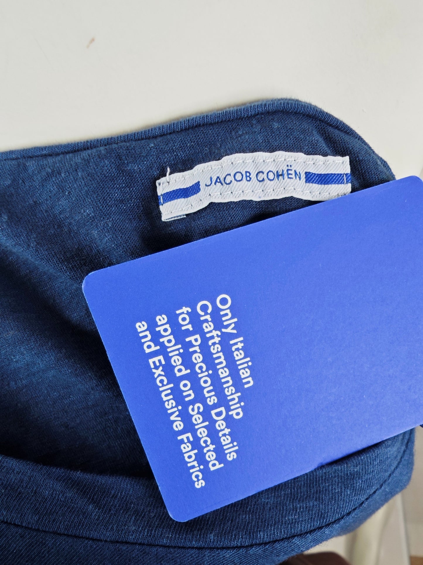 Jacob Cohen Linen Cotton T-Shirt