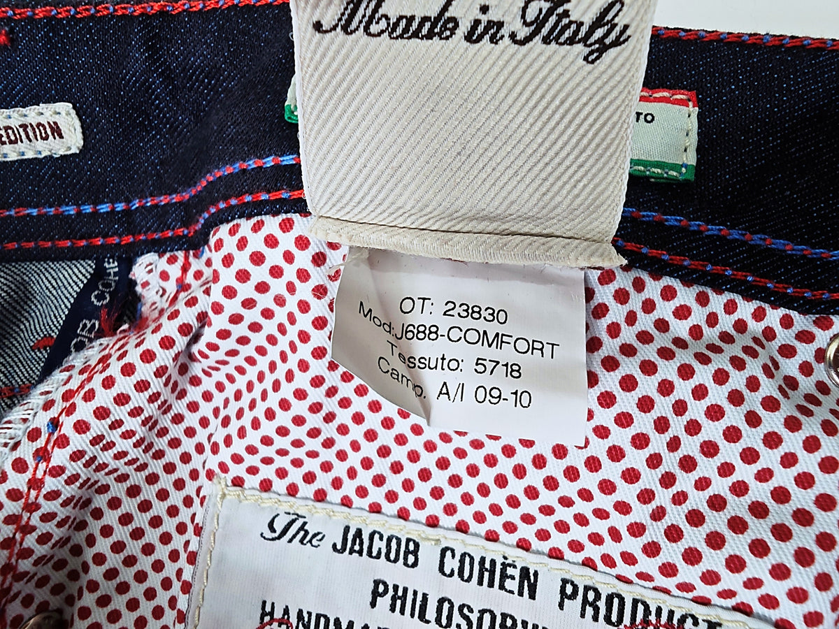 Jacob Cohen 688 Comfort Jeans Size 33 fits as 32