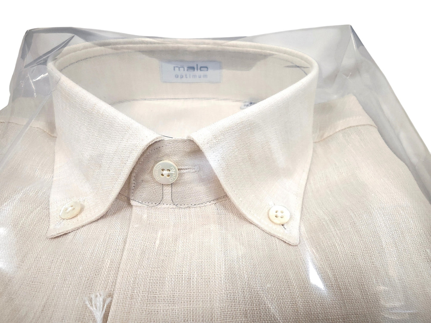 Malo Linen Button Down Shirt