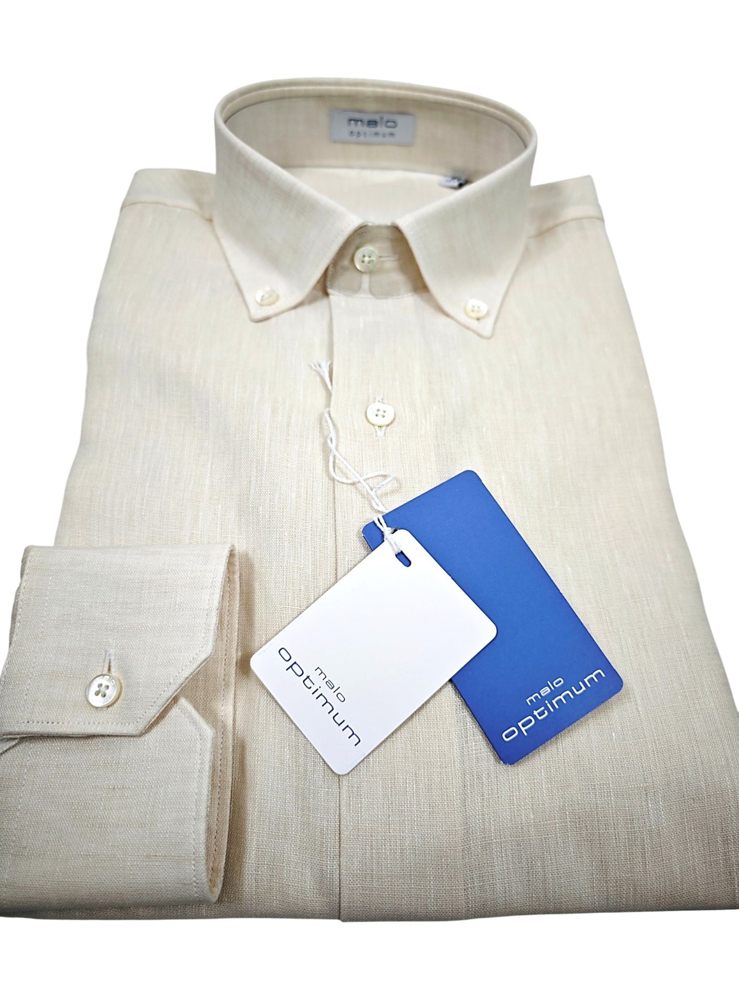Malo Linen Button Down Shirt