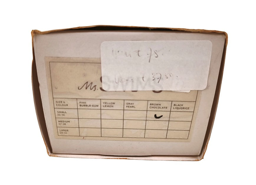 MS. Swims Brown Chocolate Galoshes / Gaiters