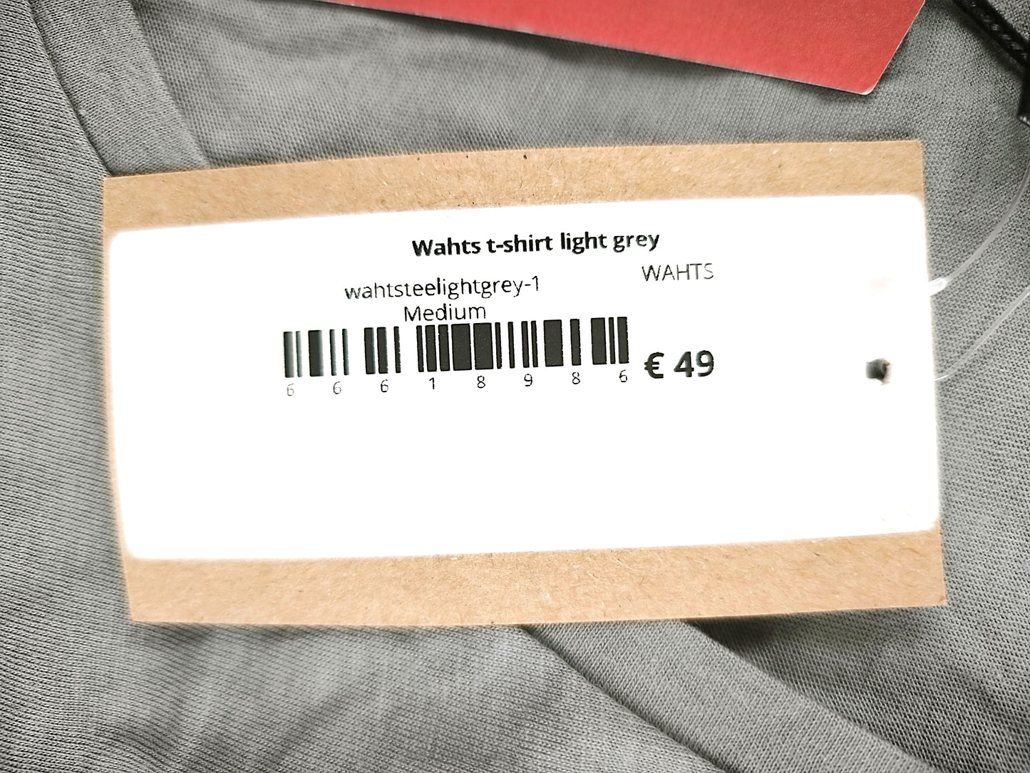 Wahts Light Grey T-Shirt