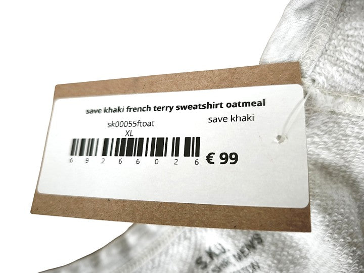 Save Khaki United French Terry Oatmeal Sweatshirt