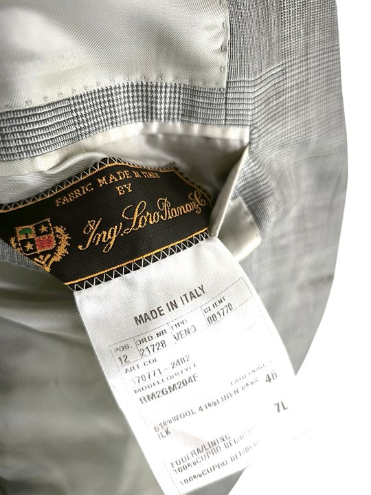 Caruso Wool, Linen & Silk Fabric by Loro Piana Blazer