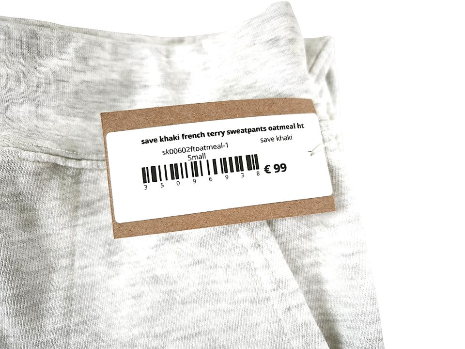 Save Khaki United French Terry Oatmeal Sweatpants