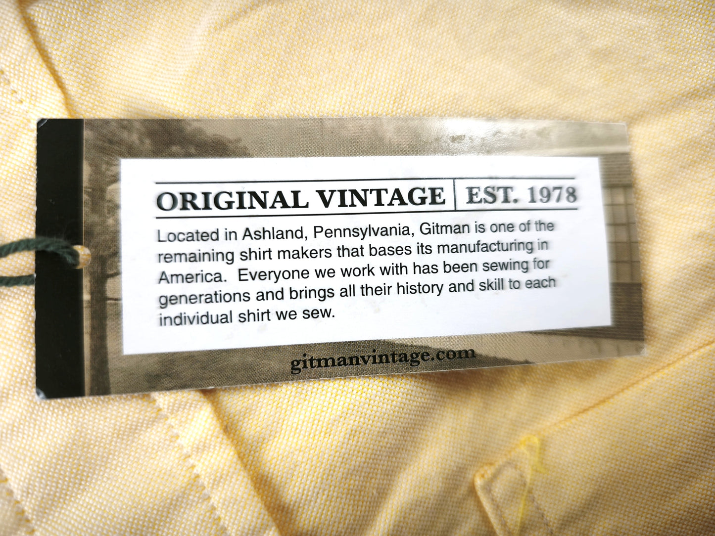 Gitman Bros Vintage Button Down Oxford Shirt