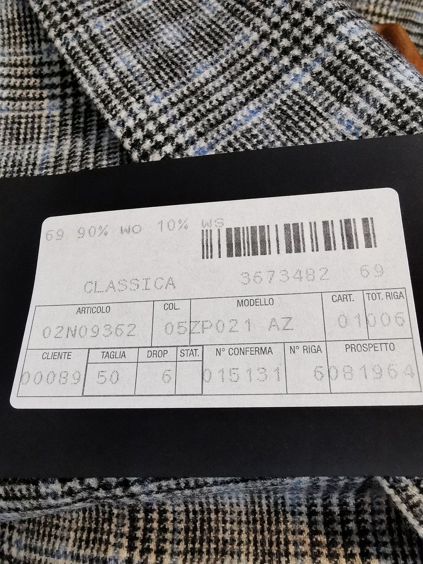 Mabro for Mercken Cashmere & Wool Blazer