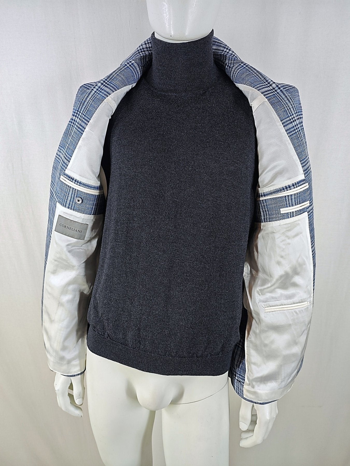 Corneliani Blazer - Mix Cotton, Linen & Wool