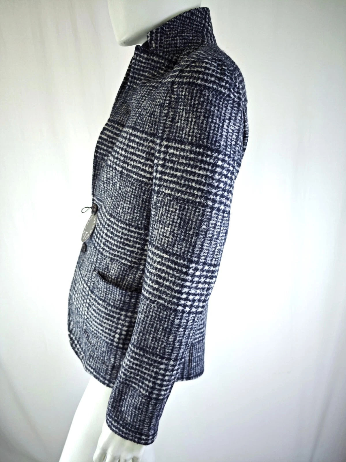 Claudio Tonello T-Jacket Plaid Blazer