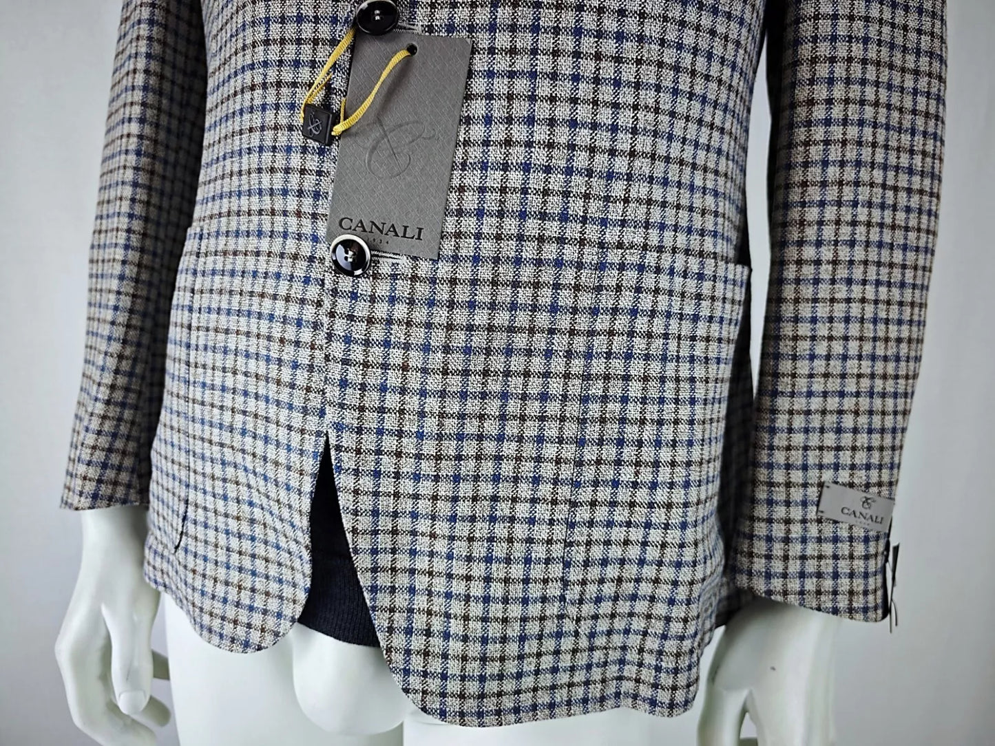 Canali Chequered blazer