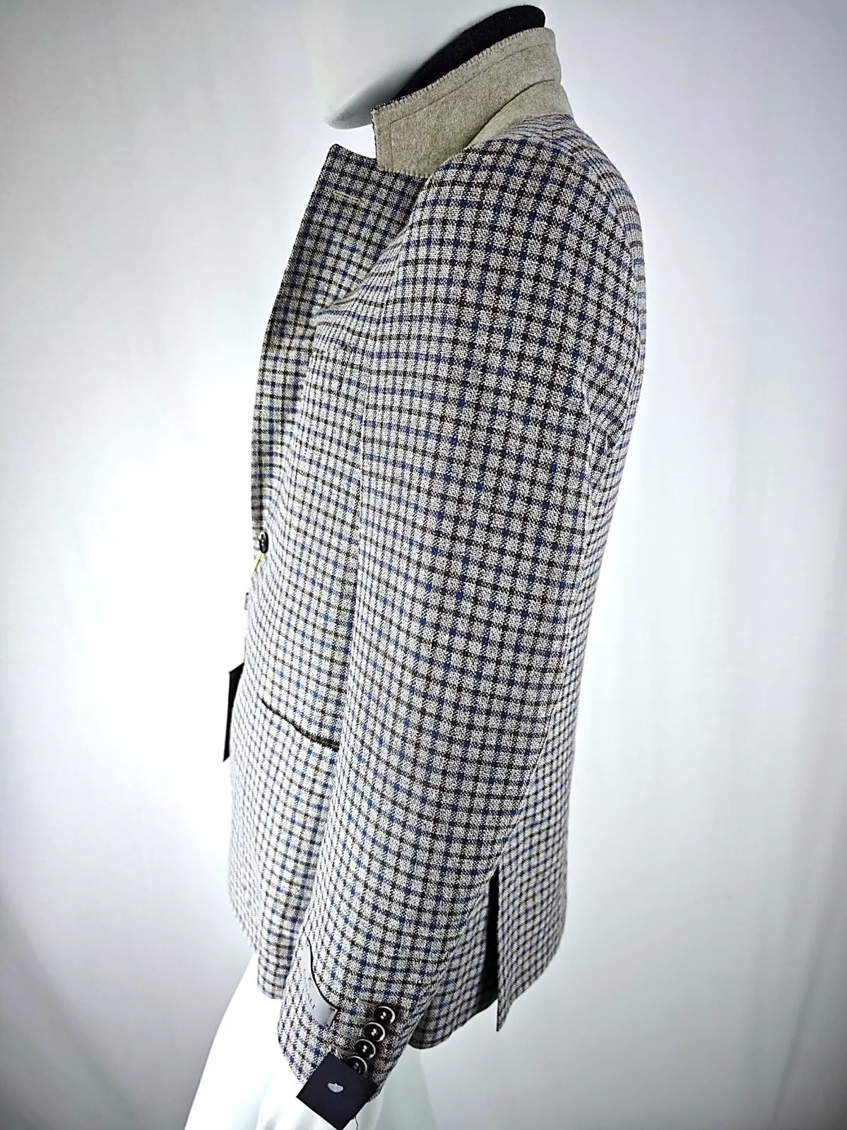 Canali Chequered blazer
