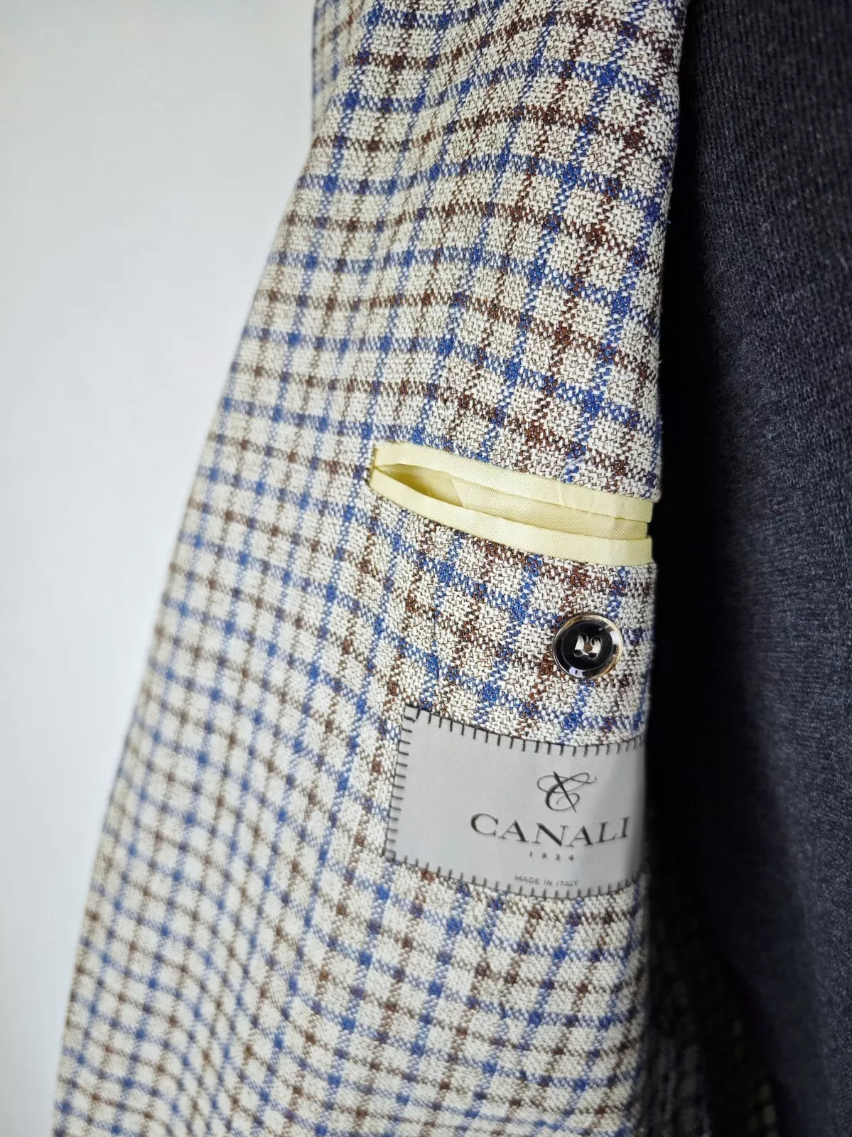 Canali Chequered blazer