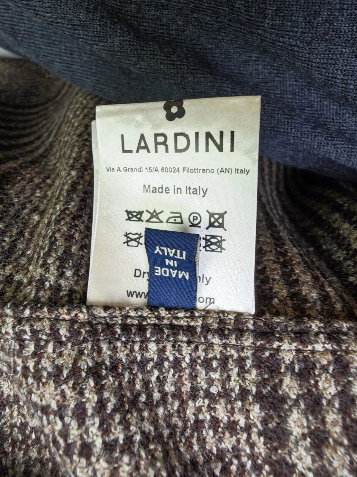 Lardini Plaid Blazer