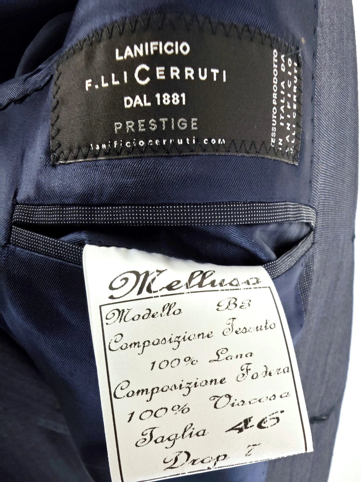 Sartoria Napoletana Luigi Melluso suit