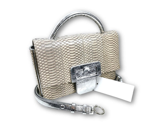 Borsa a mano Maison Martin Margiela - Pelle di serpente arcobaleno