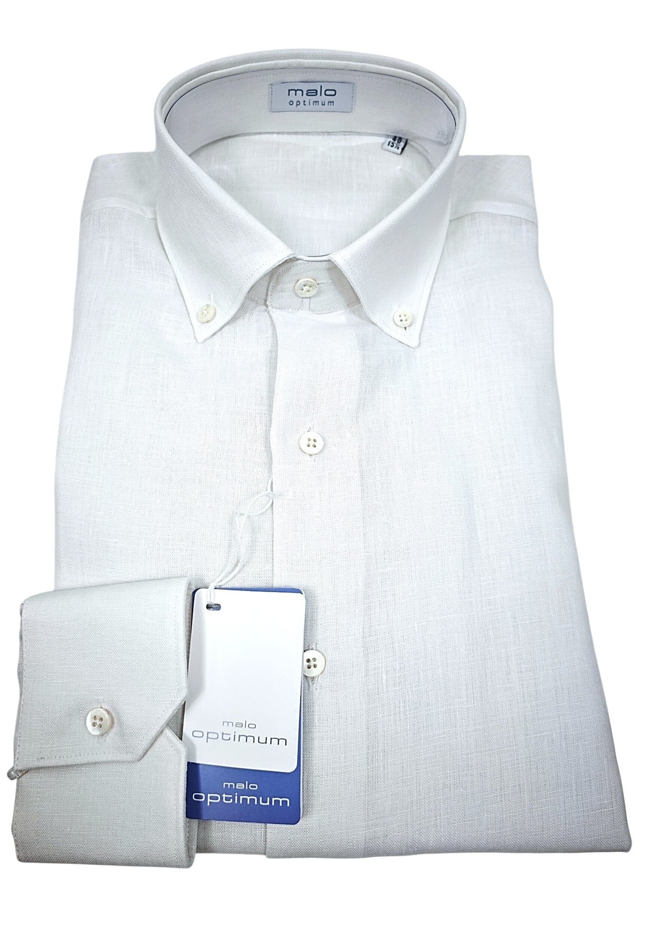 Malo Linen Button Down Shirt