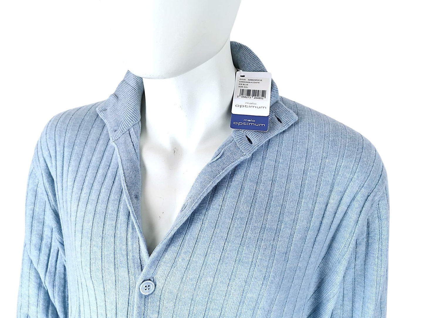 Malo Cardigan Mix Wool & Cashmere