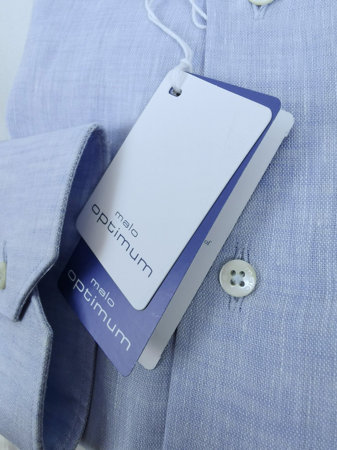 Malo Linen Button Down Shirt