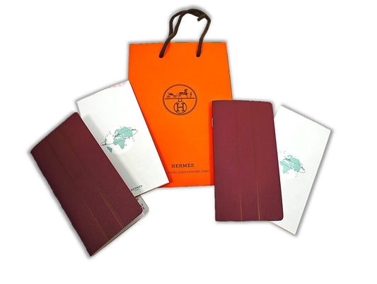 Hermès Notebooks & World Maps