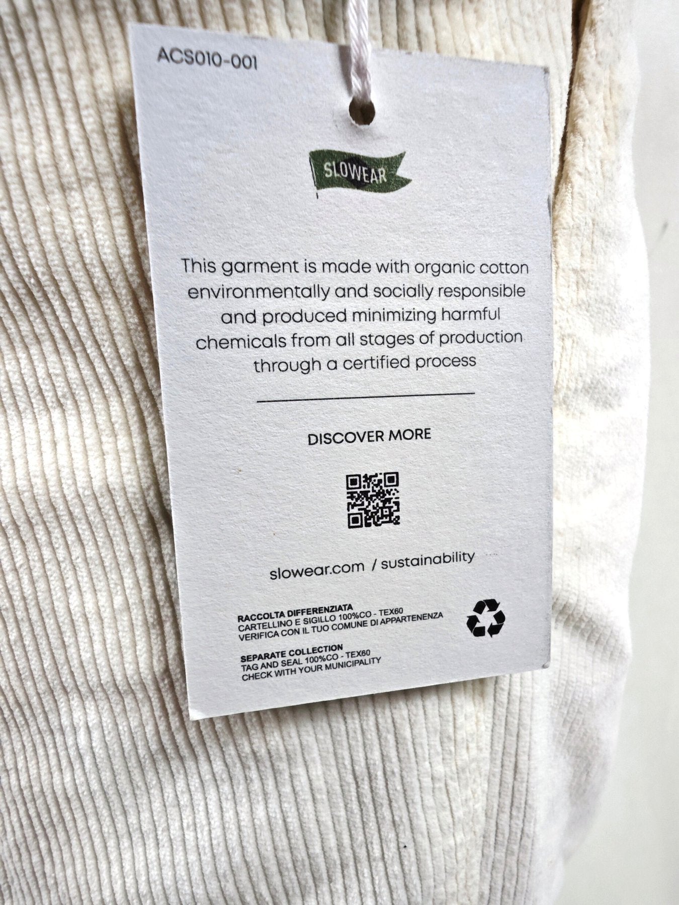 Incotex Trousers Corduroy Ribcord