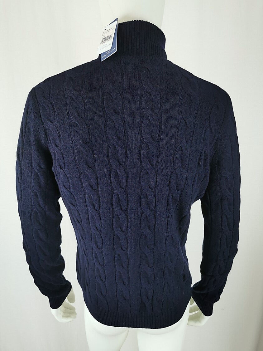 Malo Sweater Mix Wool & Cahmere L Turtle Neck