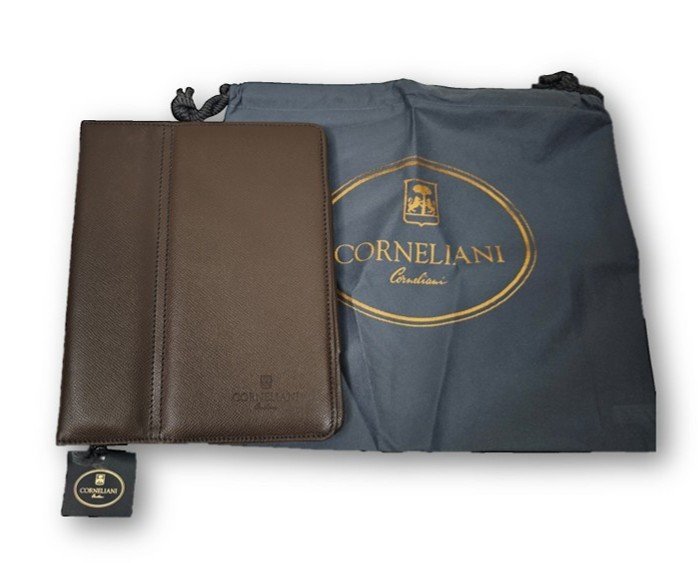 Corneliani Leather Tablet Holder