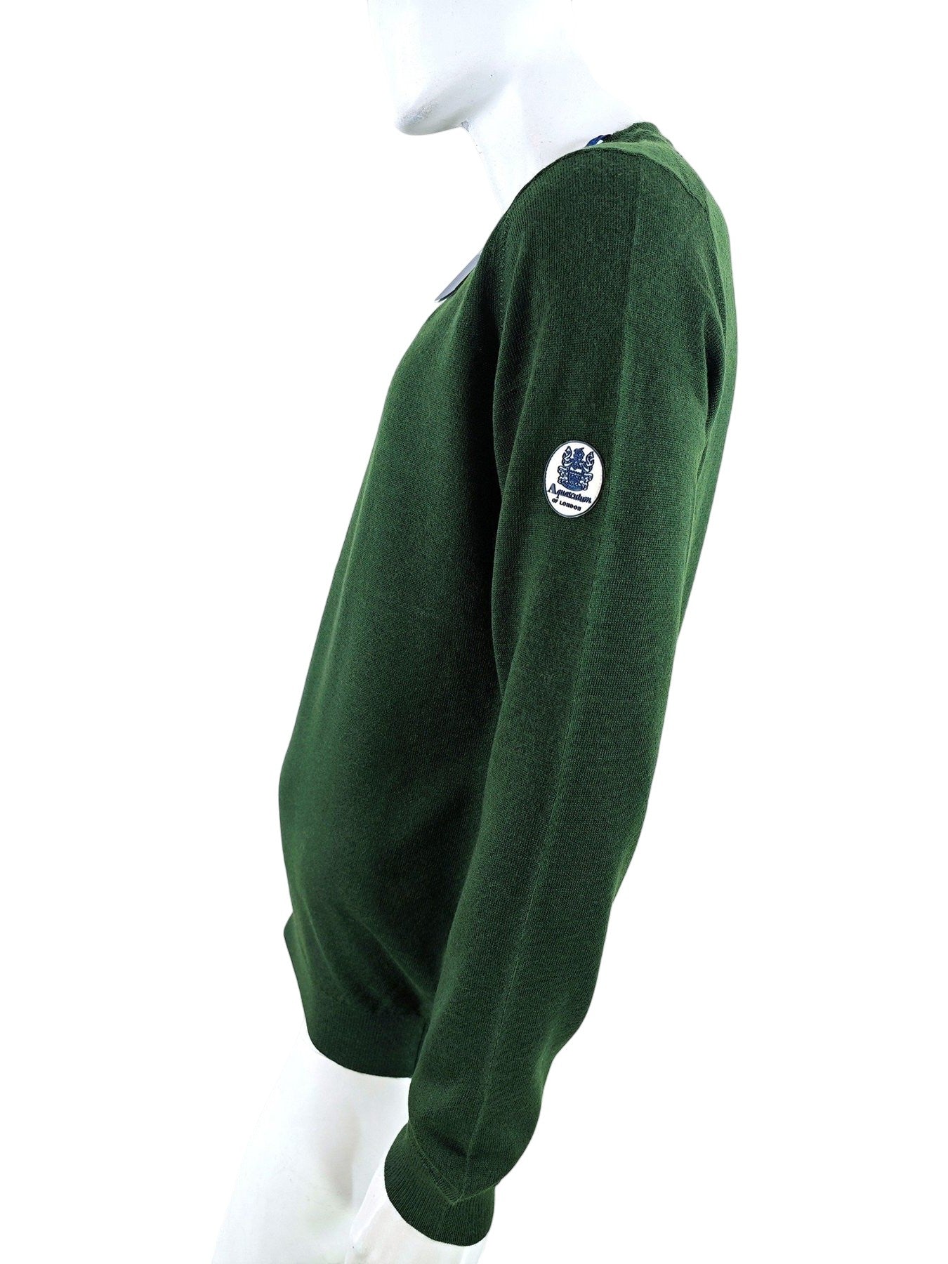 Aquascutum Wool Blend Round Neck Sweater