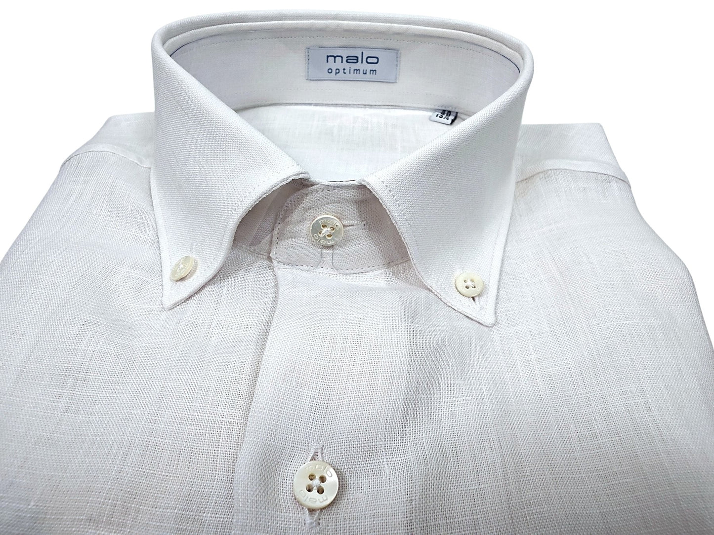 Malo Linen Button Down Shirt