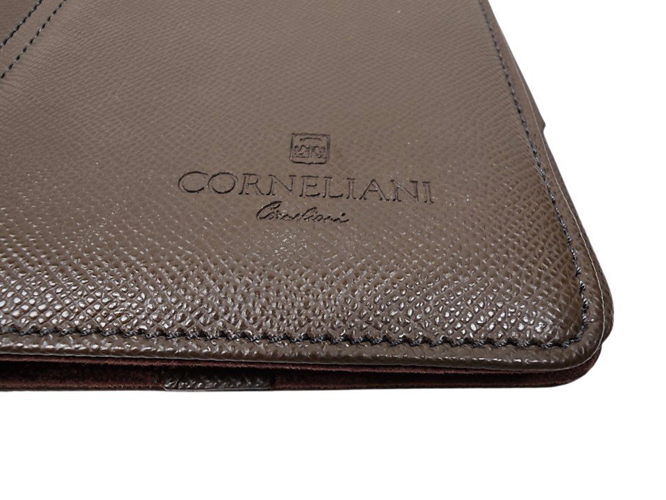 Corneliani Leather Tablet Holder
