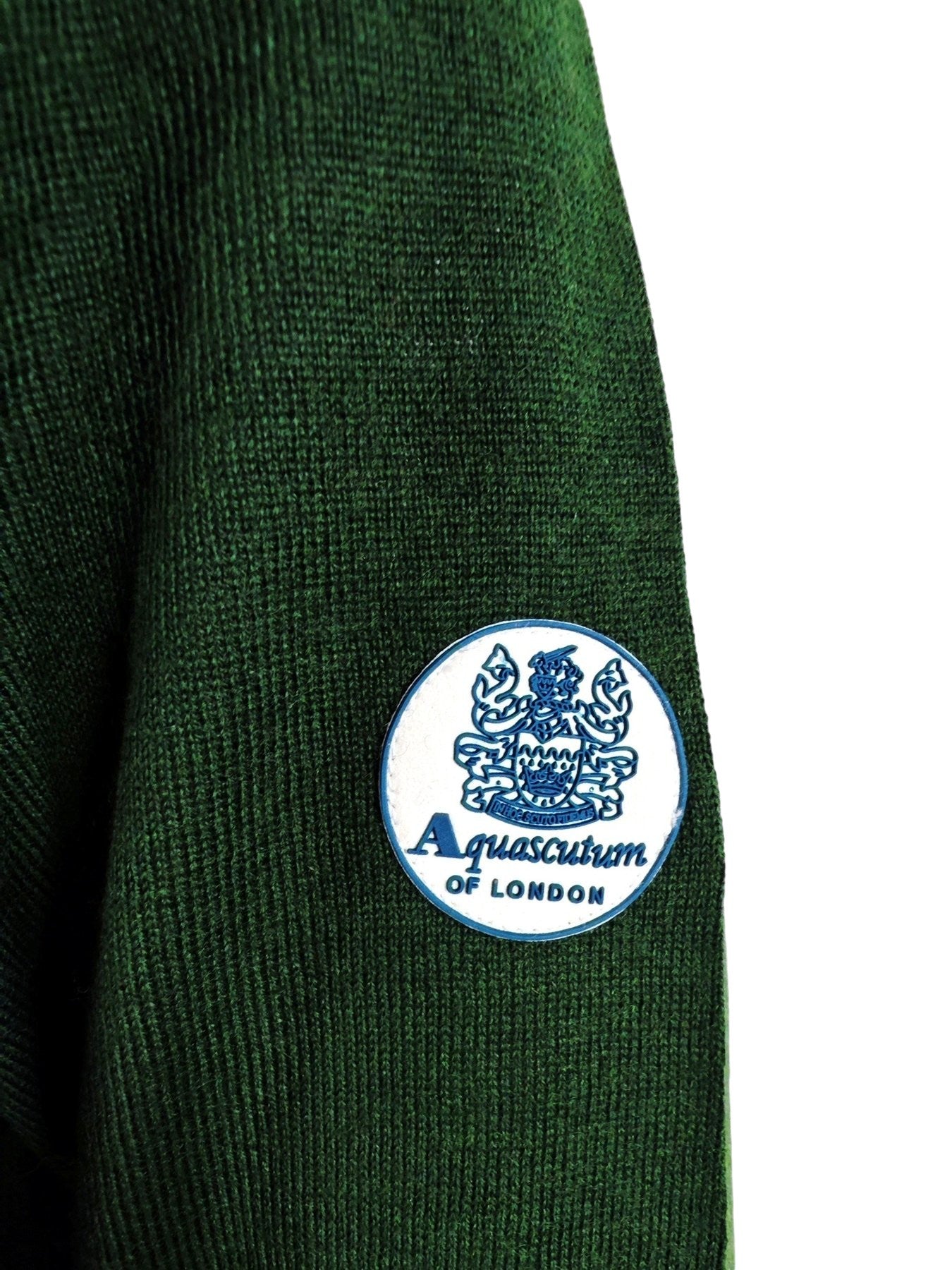 Aquascutum Wool Blend Round Neck Sweater