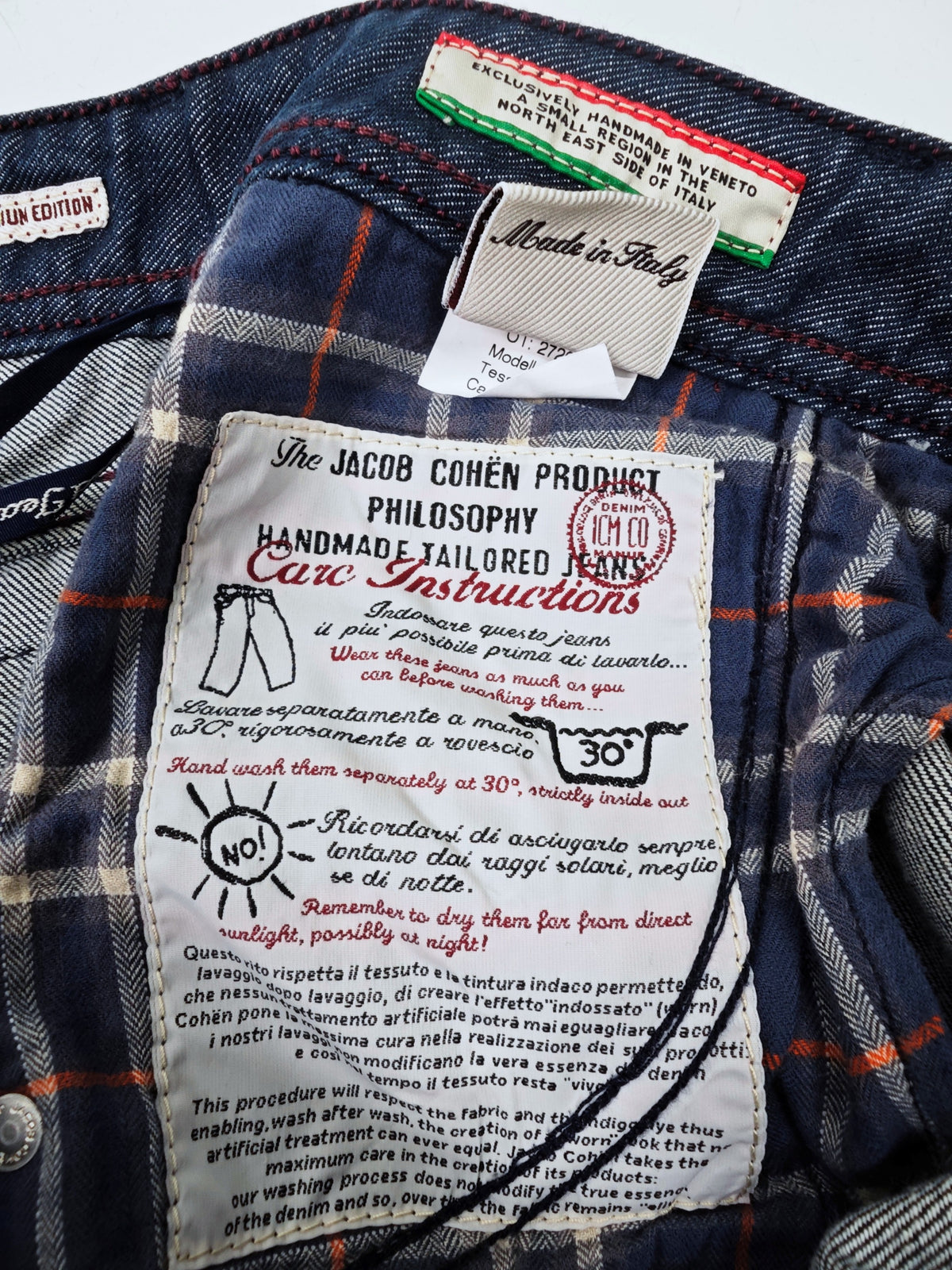 Jacob Cohen 606 Jeans Size 32 fits as 31