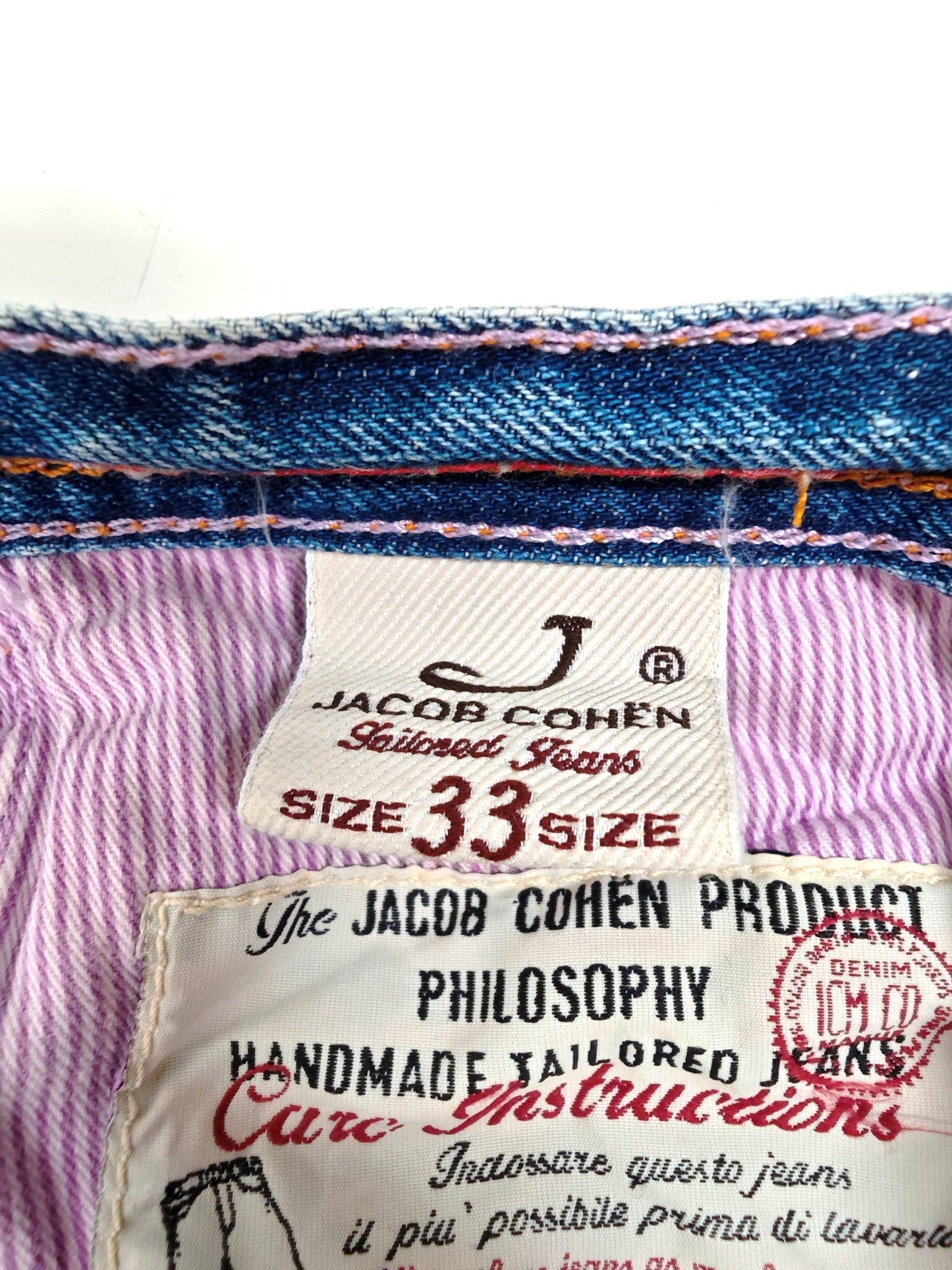 Jacob Cohen 610 Limited Edition (14/21) Jeans Size 33 fits as 32 NEW