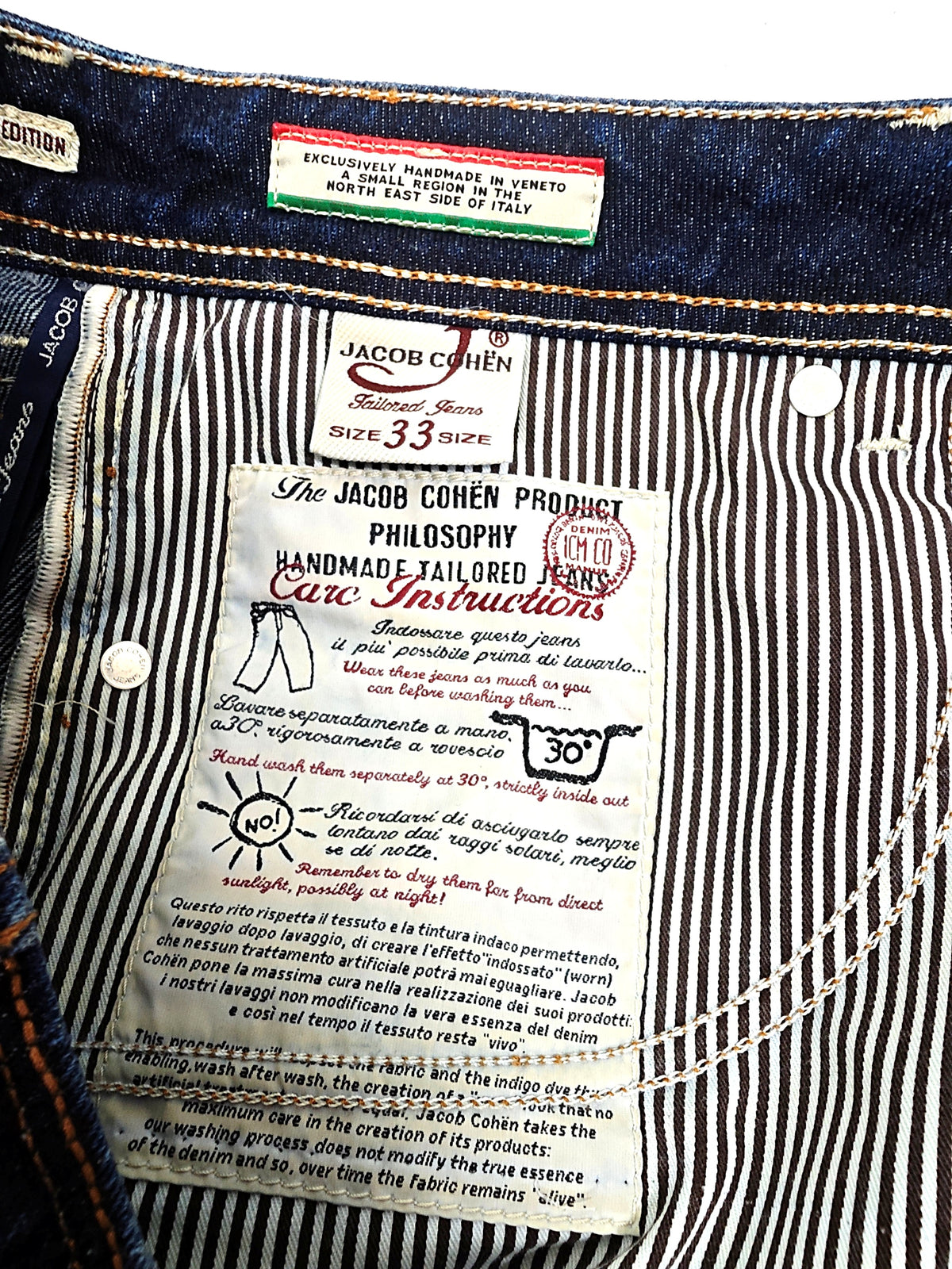 Jacob Cohen 688 Jeans Size 33