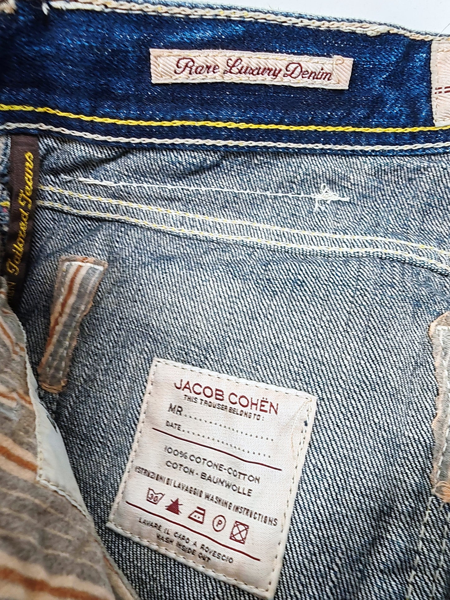 Jacob Cohen 622 Limited Edition (18/22) Jeans Size 33 fits as 32 NEW