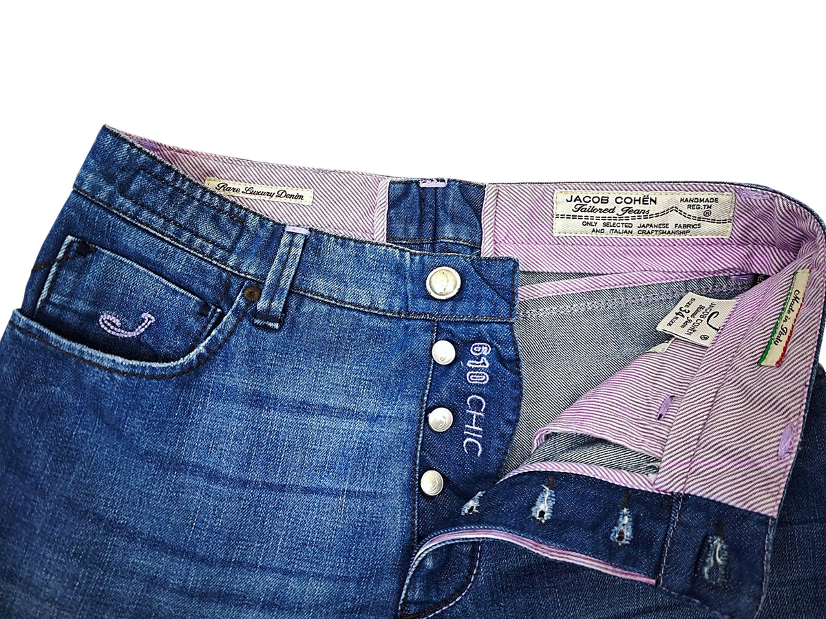 Jacob Cohen 610 Chic Jeans Size 34 fits as 33(waist can be extended)