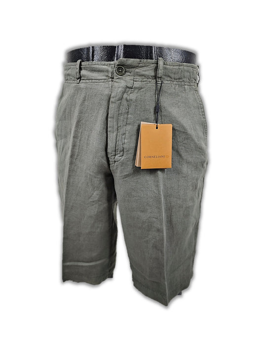Corneliani ID Shorts - 100% Linen