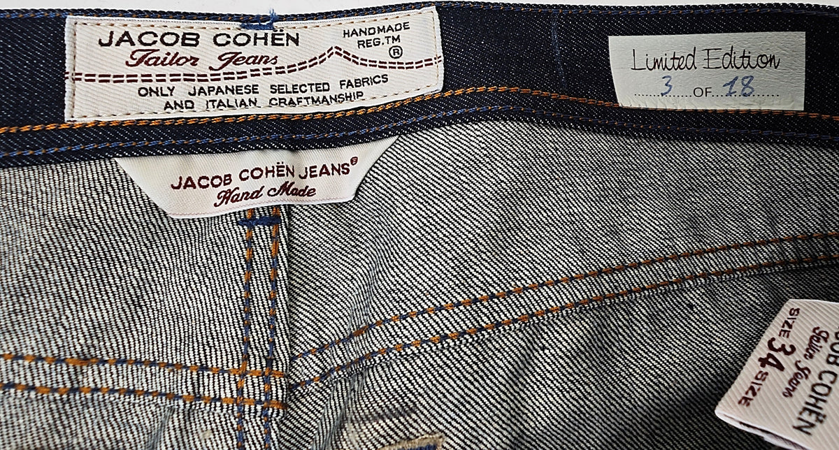 Jacob Cohen 620 Limited Edition (3/18) Jeans Size 34