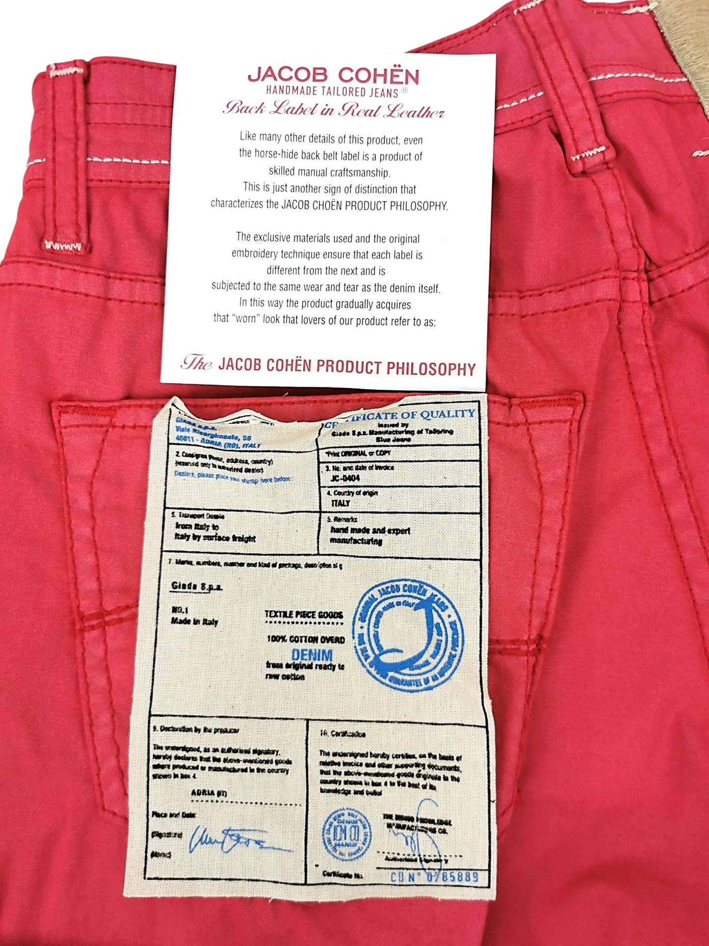 Jacob Cohen 610 Comfort Trousers